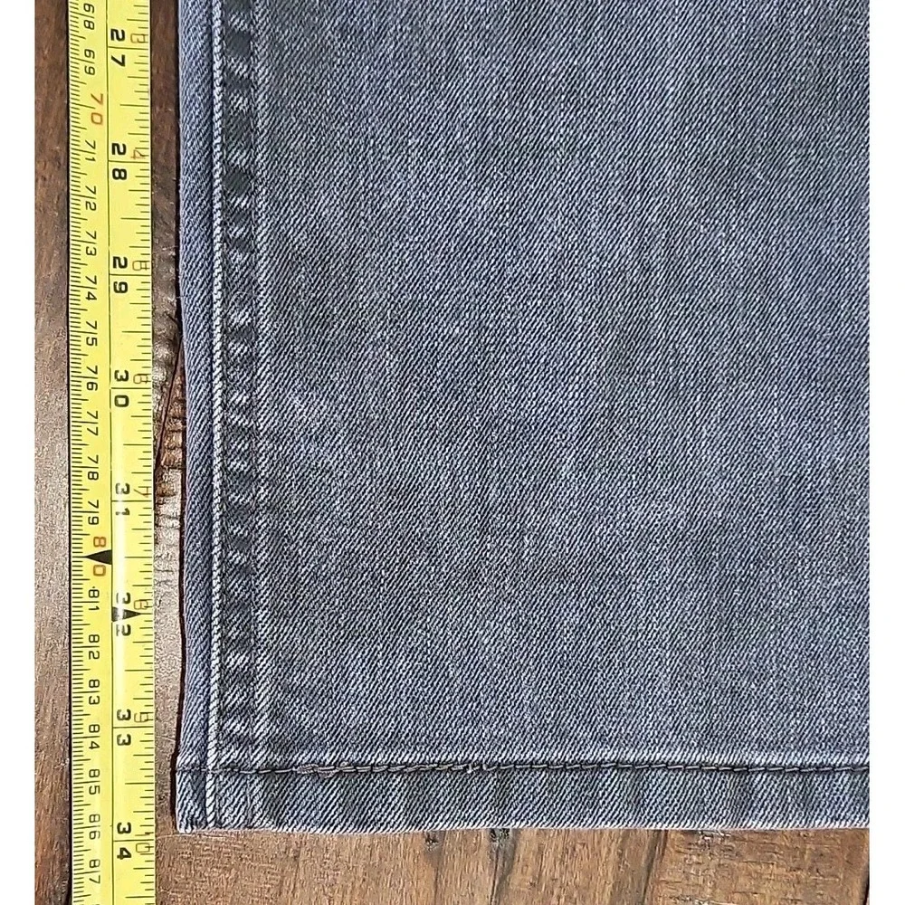 Levi Strauss 541 Jeans Men's 40 × 34 Regular Fit Gray Black Denim W36 L34 Levi's